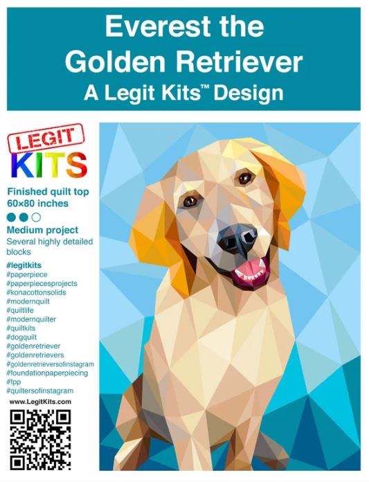 Legit Kits Everest the Golden Retriever Pattern | Special Order