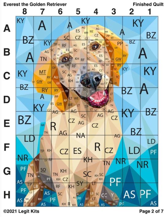 Legit Kits Everest the Golden Retriever Pattern | Special Order