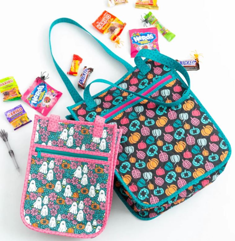 Everyday Quilted Tote Paper Pattern by Knot & Thread Design