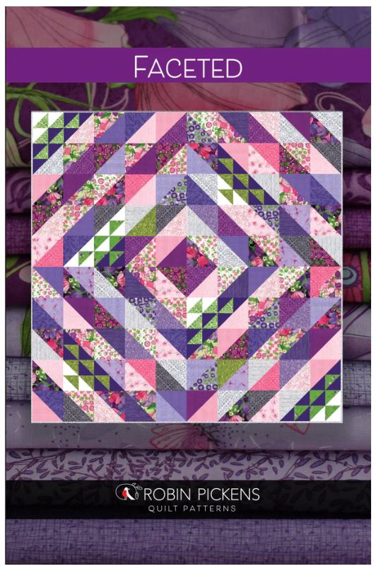 Faceted Quilt Pattern by Robin Pickens / RPQP-F115