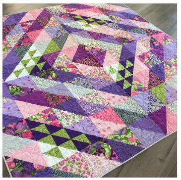 Faceted Quilt Pattern by Robin Pickens / RPQP-F115