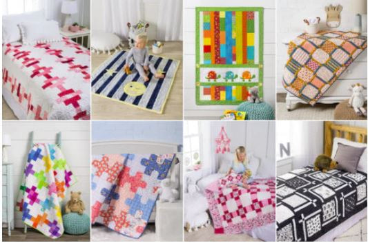 Fast & Fun Quilts for Kids: 10 Creative Designs For Kids Of All Ages