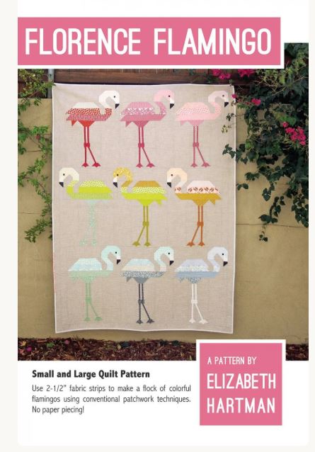 Florence Flamingo Quilt Pattern by Elizabeth Hartman