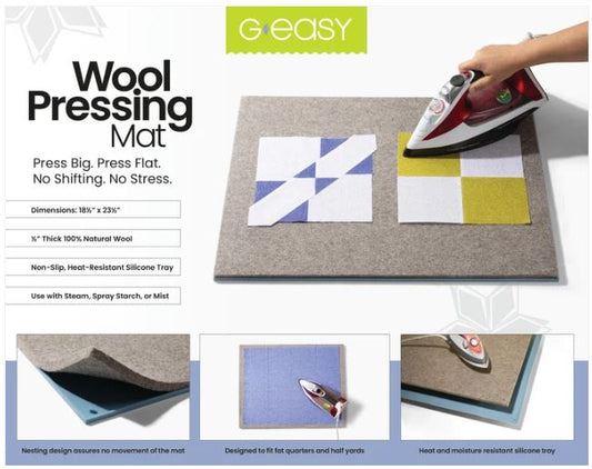 GEasy® Large Wool Pressing Mat with Silicone Tray | Special Order