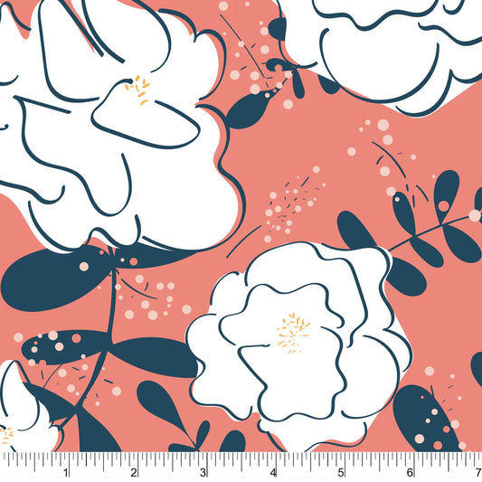 Bold Blooms PH0231  / Garden Thyme by sparetire DESIGN for Phoebe Fabrics