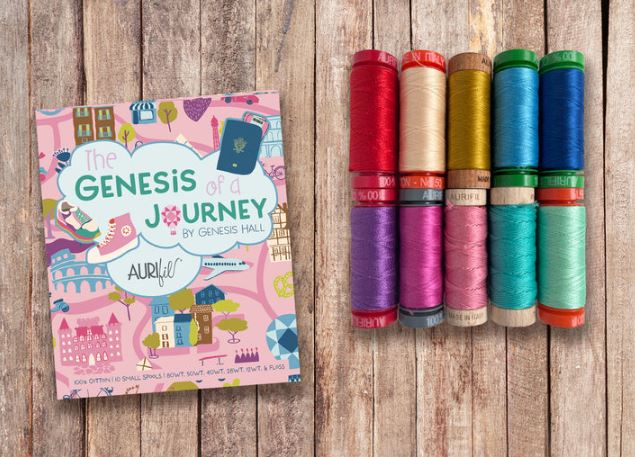 Aurifil The Genesis of a Journey by Genesis Hall | Special Order
