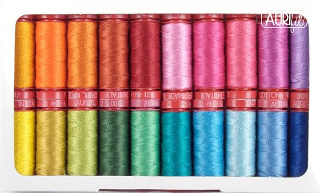 Aurifil Glorious Kantha by Kaffe Fassett &amp; Liza Lucy | Special Order