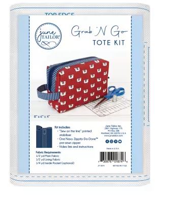 Grab ‘N Go Tote / Navy by June Tailor JT11877