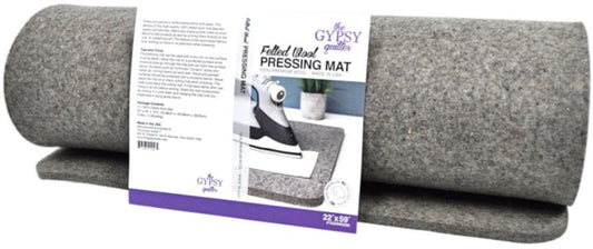 The Gypsy Quilter® Wool Pressing Mat | 22" . 59" | Special Order