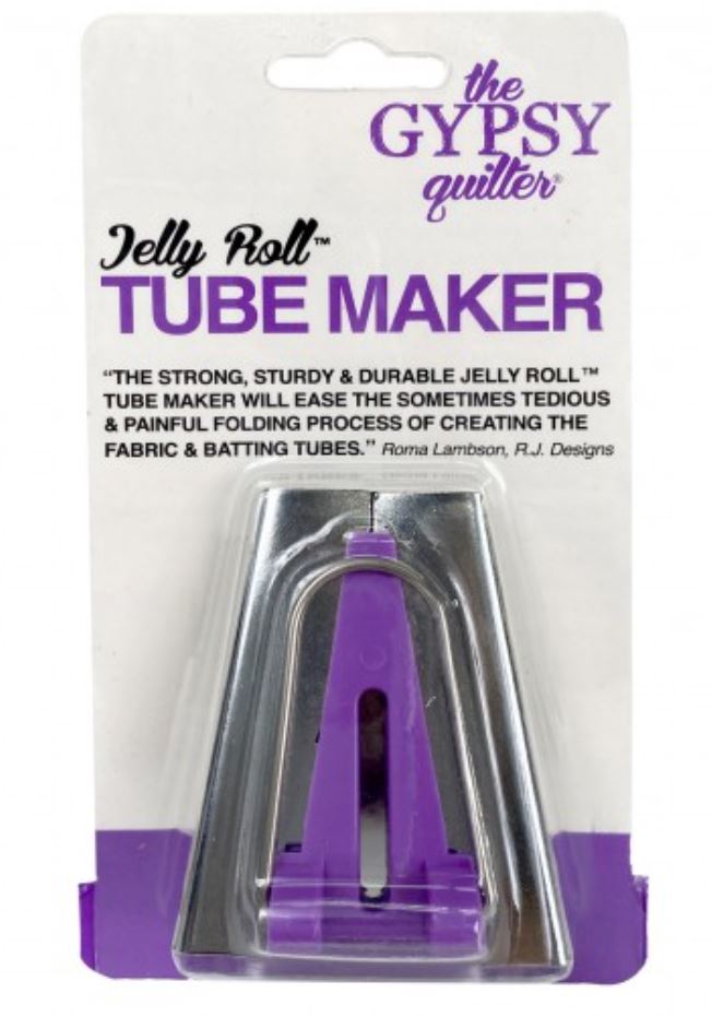 The Gypsy Quilter Jelly Roll Tube Maker TGQ024 Valdani perle cotton size 12 thread spool for quilting and embroidery