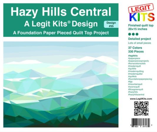 Legit Kits Hazy Hills Central Pattern | Special Order