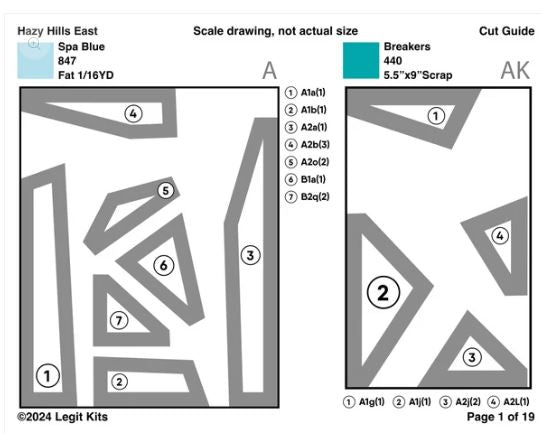 Legit Kits Hazy Hills East Pattern | Special Order