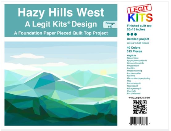 Legit Kits Hazy Hills West Pattern | Special Order