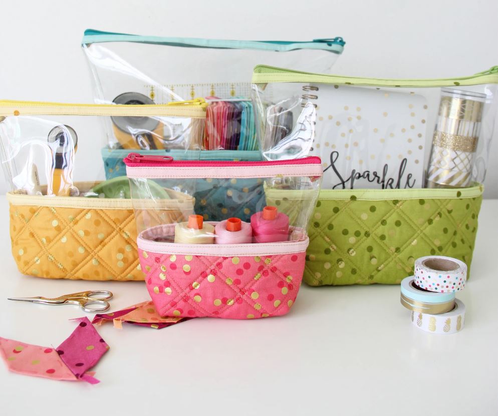 Hello Pouches Paper Pattern by Knot & Thread Design