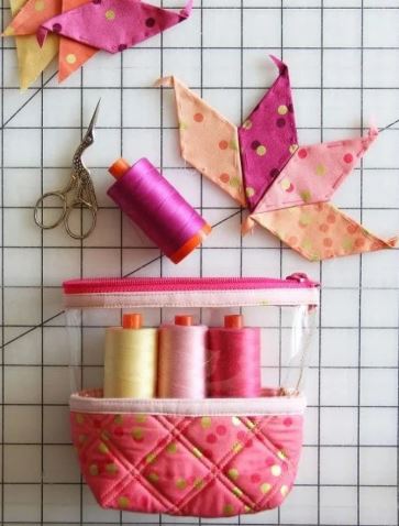 Hello Pouches Paper Pattern by Knot & Thread Design