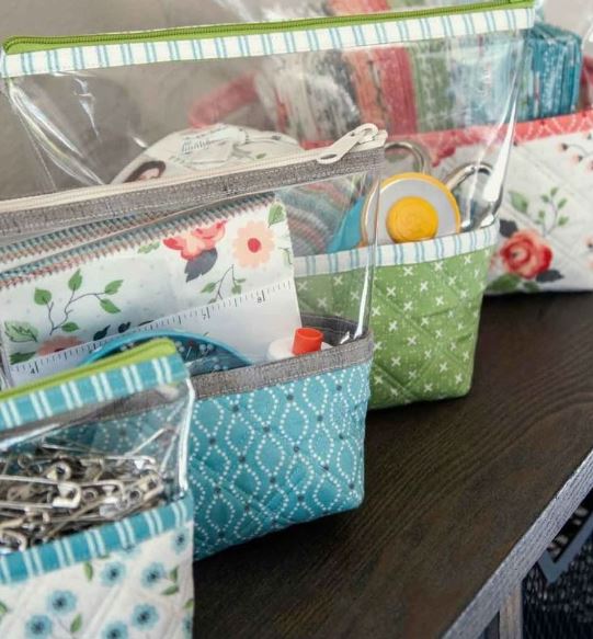 Hello Pouches Paper Pattern by Knot & Thread Design