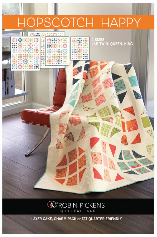 Hopscotch Happy Quilt Pattern by Robin Pickens / RPQP-HH101