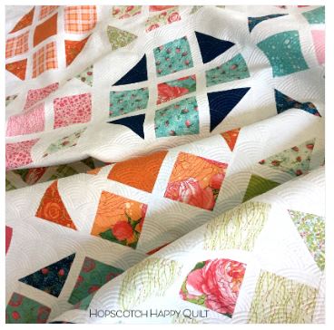 Hopscotch Happy Quilt Pattern by Robin Pickens / RPQP-HH101