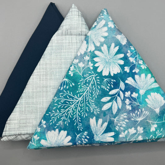 3 Piece - Fat Quarter Bundle with Floral Print