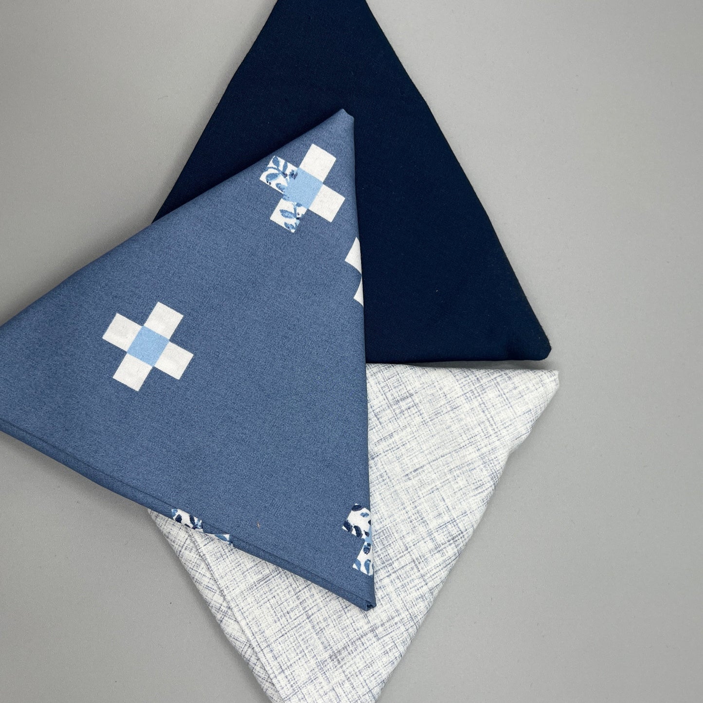 3 Piece - Fat Quarter Bundle / Blue Bundle