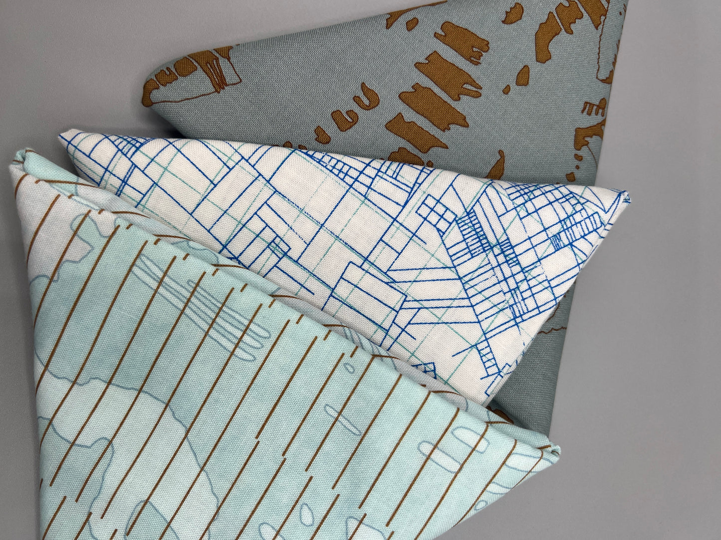 3 Piece - Fat Quarter Bundle / Carolyn Friedlander