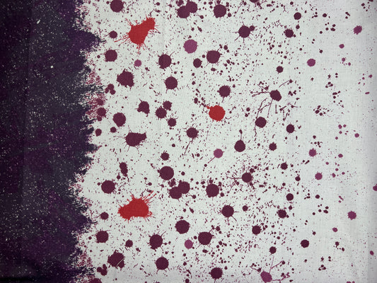 3 Piece - Fat Quarter Bundle / Red & Purple