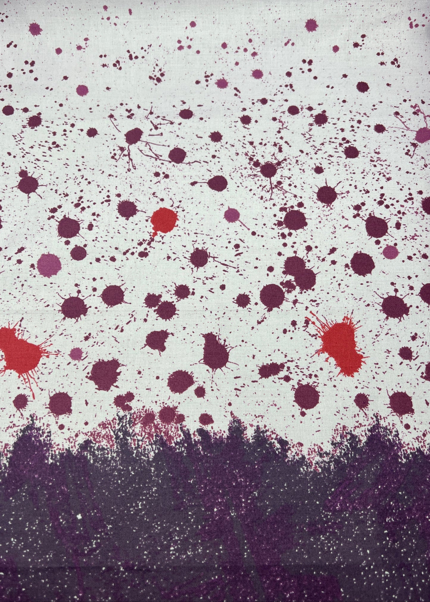 3 Piece - Fat Quarter Bundle / Red & Purple
