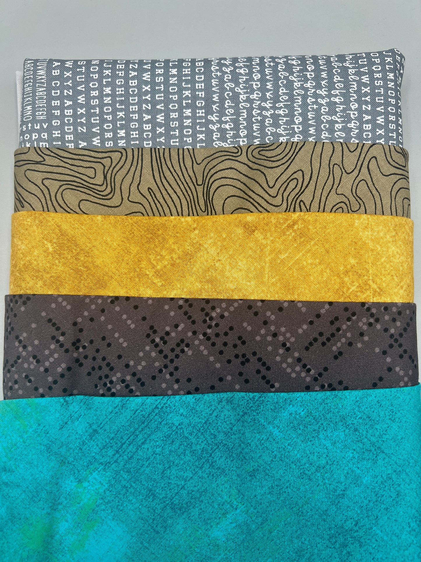 Big Stitch Quilting Series Throw Pillow Kit - Version 2 w/ assorted coordinated Backing Fabric / Original Design by Lorna Costantini