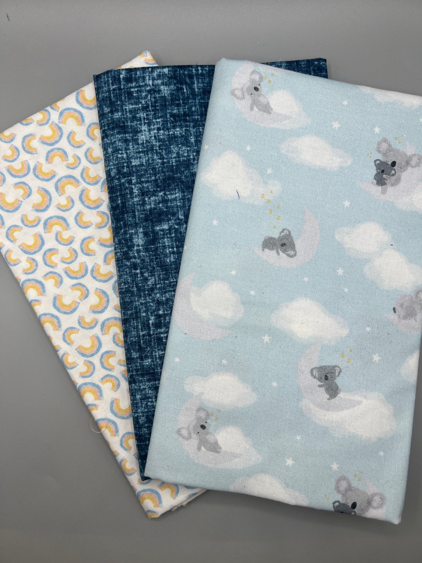 3 Piece - One Meter Bundle /  Kids Kohla & Blue Print Bundle 2