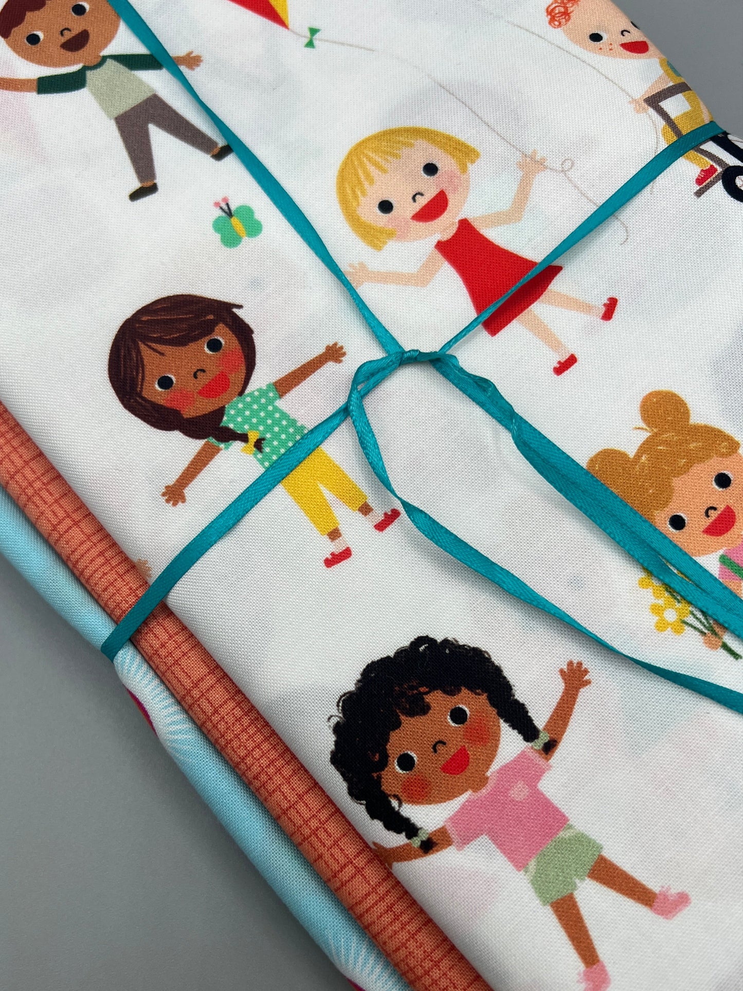 3 Piece - Meter Bundle / Robert Kaufman Bright Days Kids Print Bundle 1