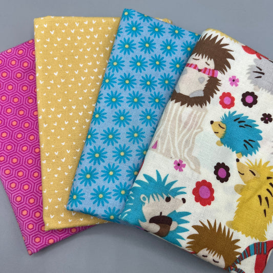 4 Piece - Fat Quarter Bundle / Kids Prints