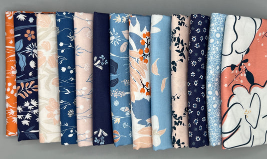 Precious Protected & Garden Thyme 13 PC Fat Quarter Bundle / Designed by Isoletto Design  & sparetire for Phoebe Fabrics