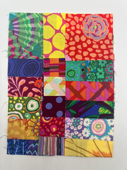 Kaffe Fassett 2 1/2" Mini Charms - 18 pack