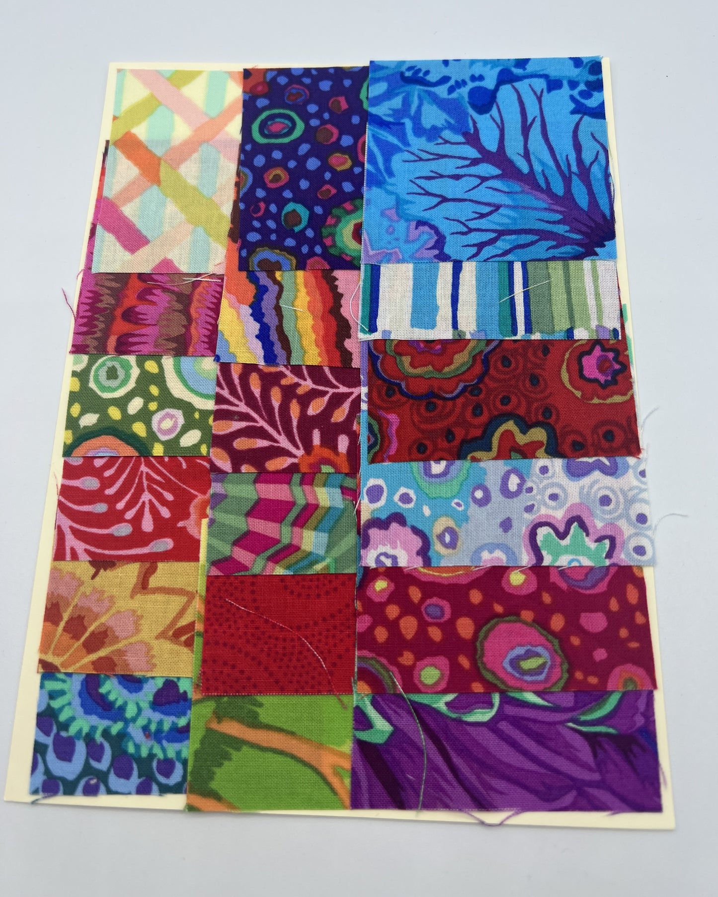 Kaffe Fassett 2 1/2" Mini Charms - 18 pack