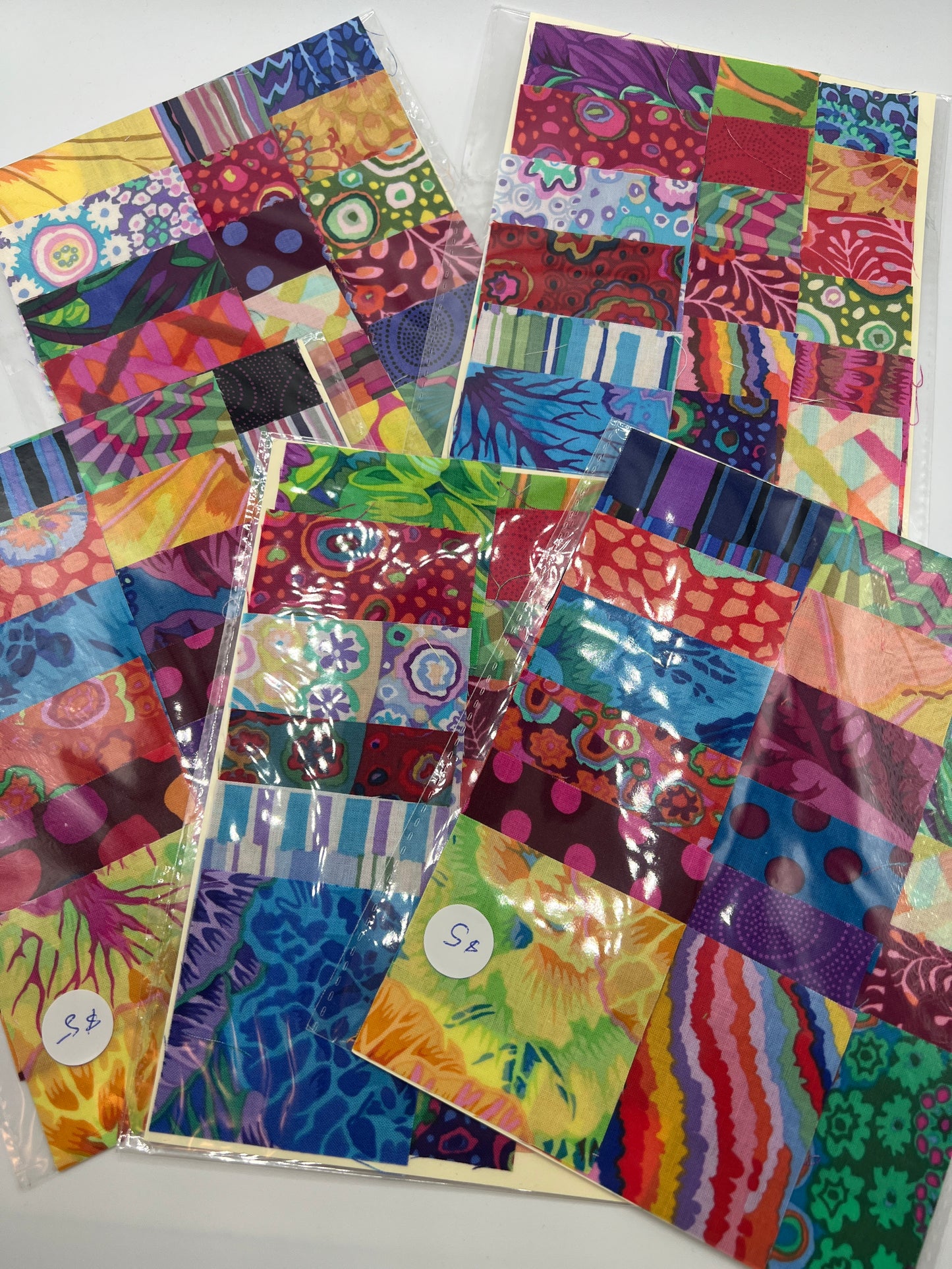 Kaffe Fassett 2 1/2" Mini Charms - 18 pack