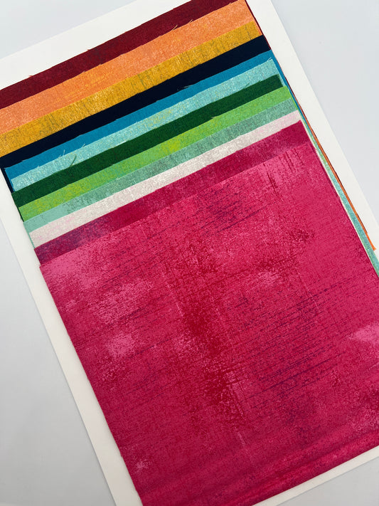 Moda Grunge – 12 Piece Assorted 6" Squares