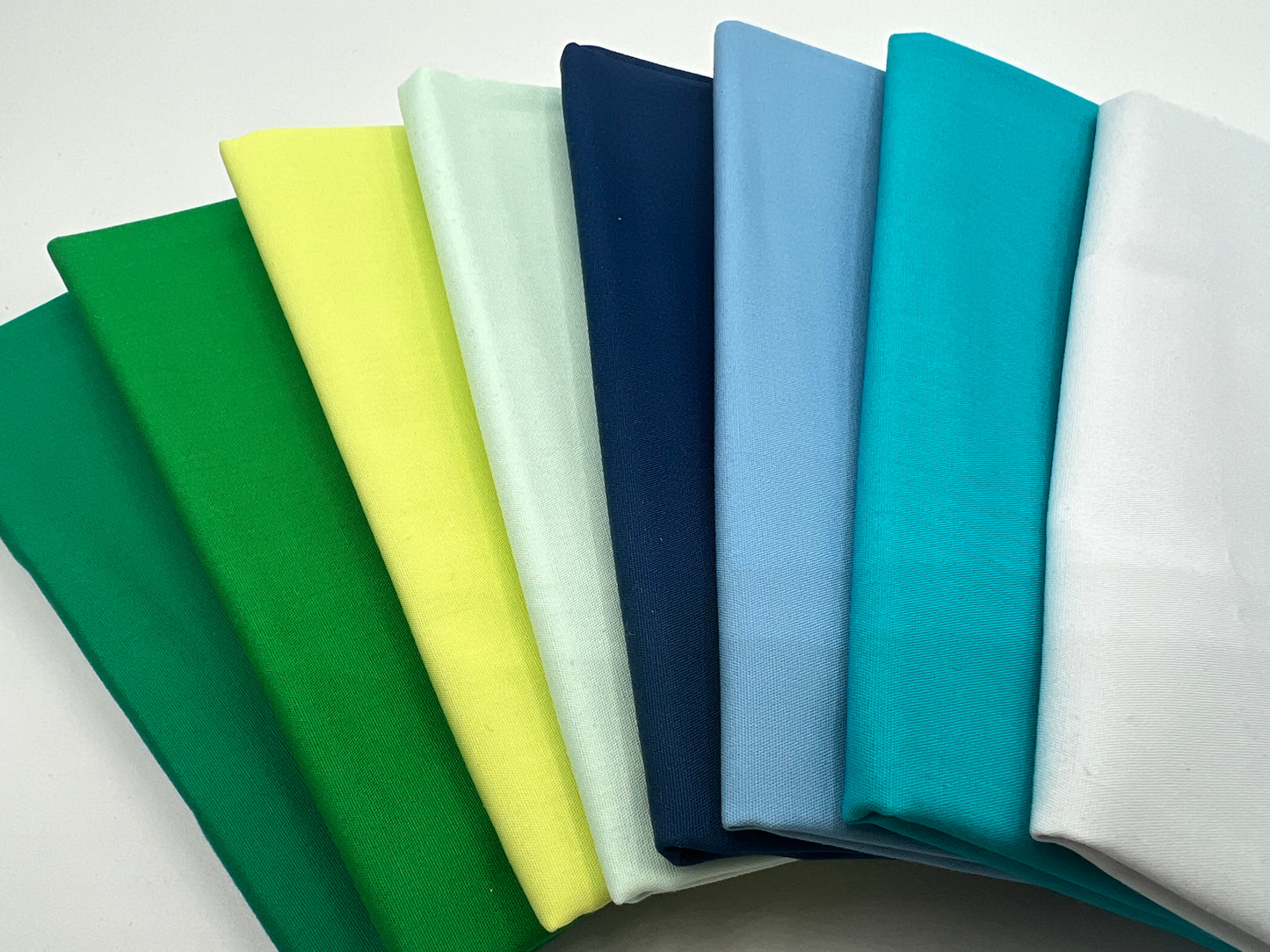 Cool & Moody-  8 Piece Fat Quarter Bundle - Art Gallery Pure Solids