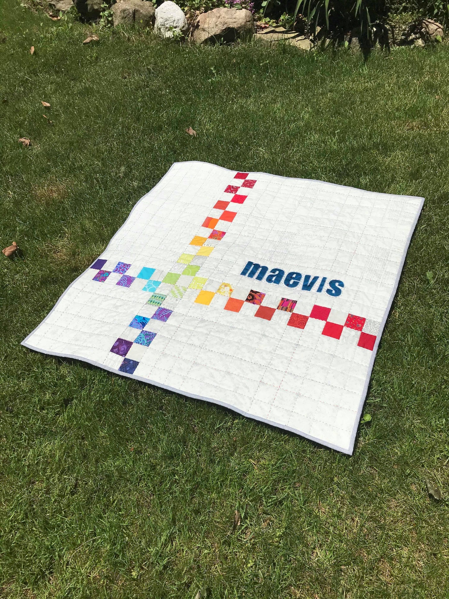 Nome - Personalized Baby Quilt Kit; Original Pattern by Lorna Costantini