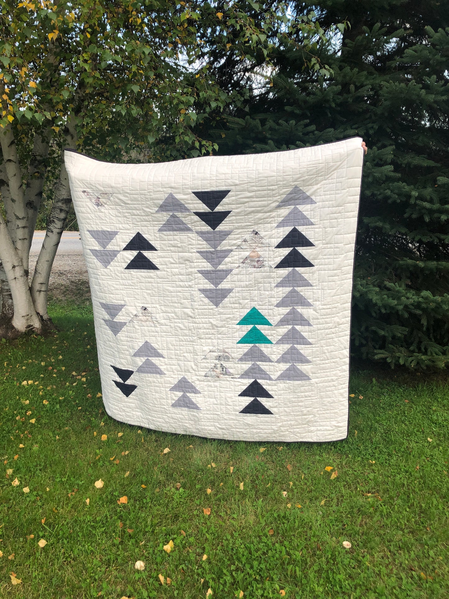 Soaring High Throw Size Quilt Pattern – Original design by Lorna Costantini