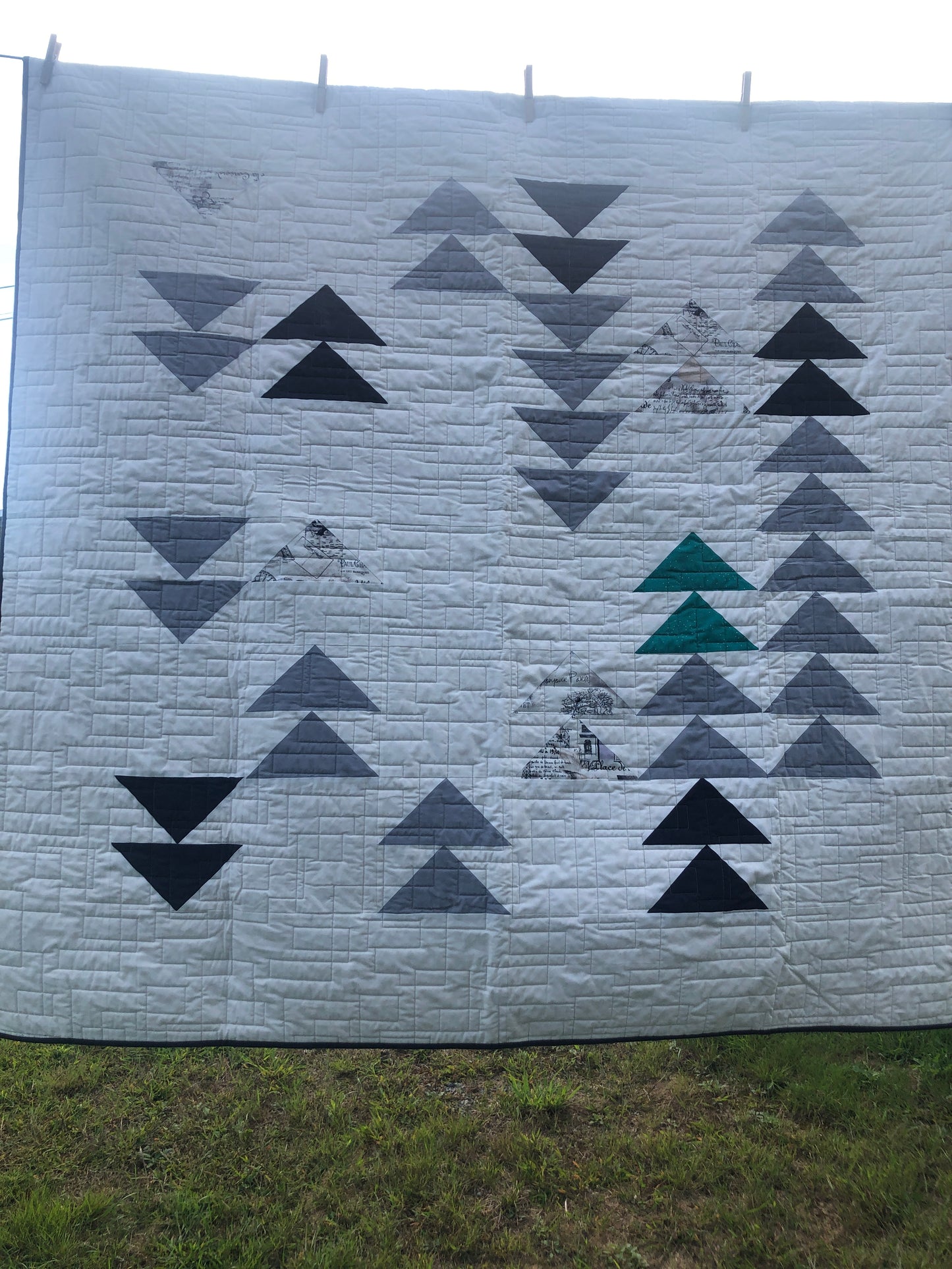 Soaring High Throw Size Quilt Pattern – Original design by Lorna Costantini