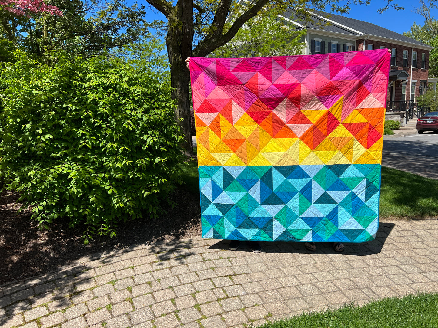 Sun Salutations Quilt Pattern by Whole Circle Studio Quilt Pattern
