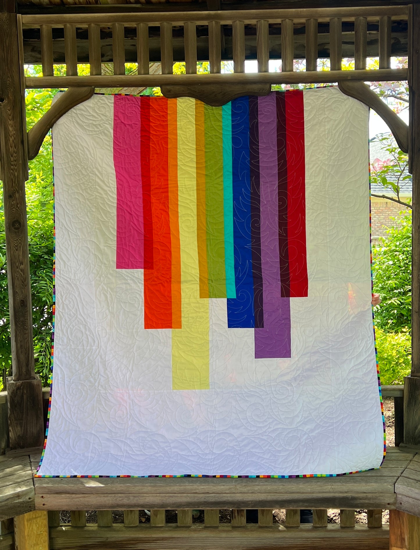 The Spill Quilt Pattern Booklet by Art East Quilting Co.