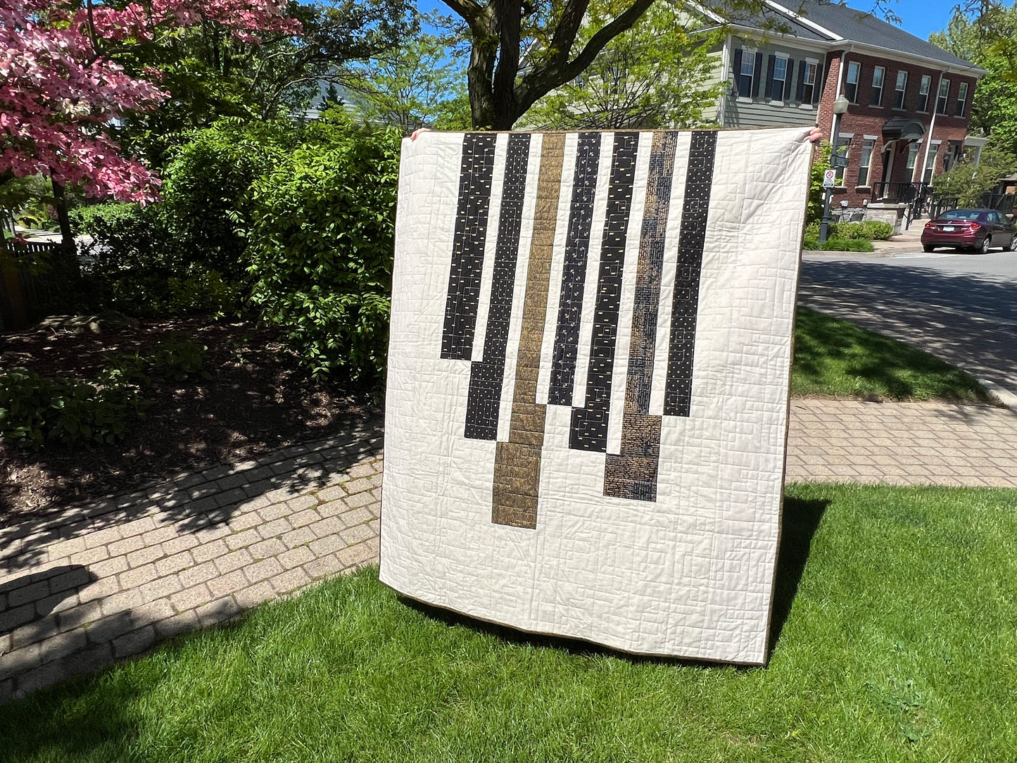 The Spill Quilt Pattern Booklet by Art East Quilting Co.