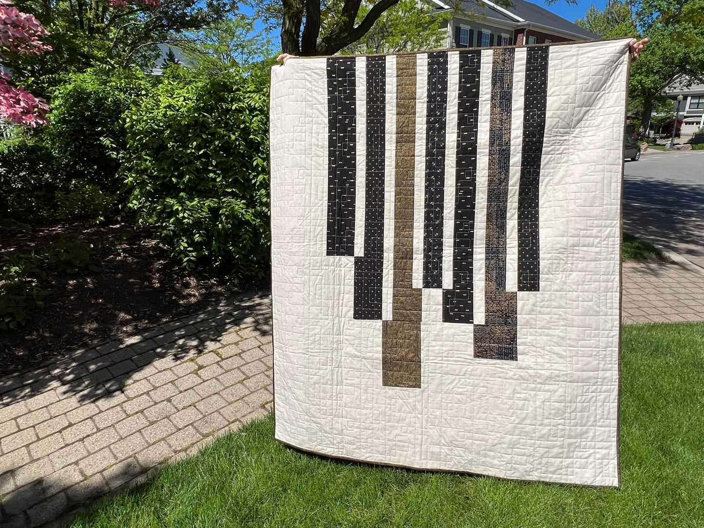 The Spill Quilt Pattern Booklet by Art East Quilting Co.