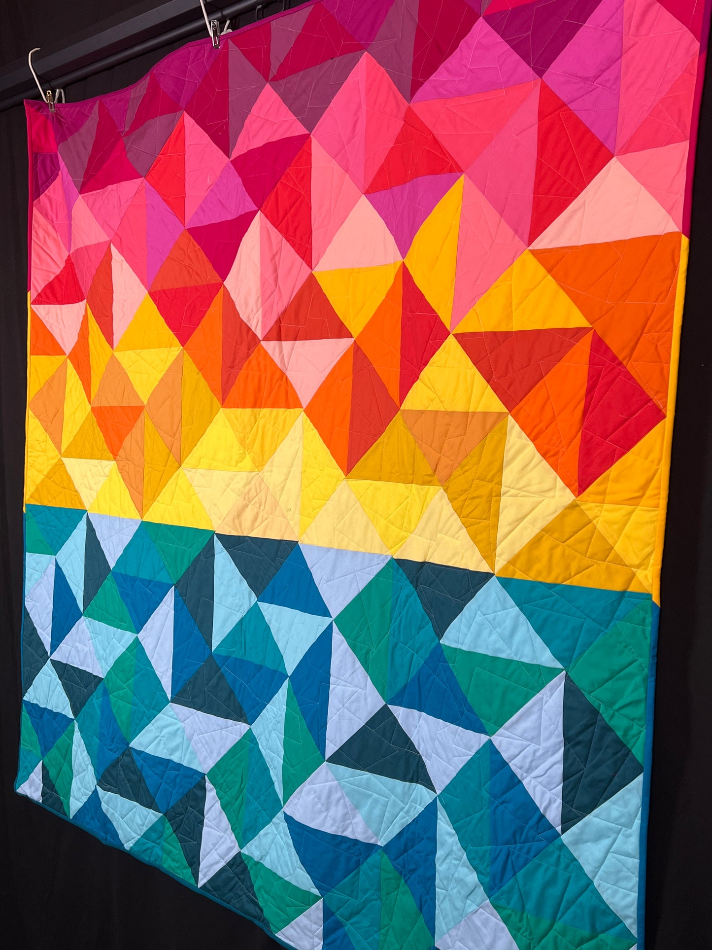 Sun Salutations Quilt Pattern by Whole Circle Studio Quilt Pattern