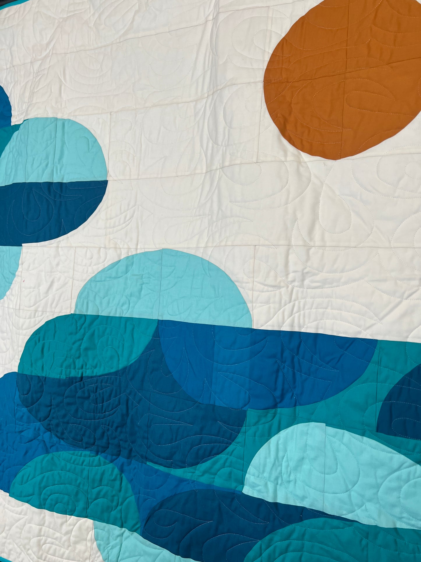 Big Island Sky Quilt by Whole Circle Studio Quilt Pattern in 4 Sizes / Baby - Queen