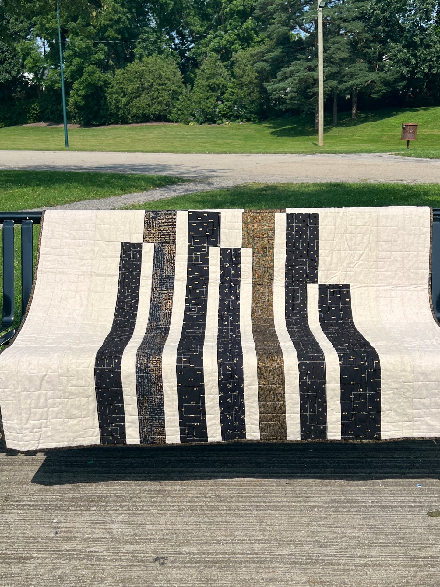 The Spill Quilt Pattern Booklet by Art East Quilting Co.