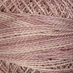 JP3 Valdani Perle Cotton Size 12 / Spool 100M: VARIEGATED 100m Color No: JP3 -  Sweet Violets - Muddy Monet Collection