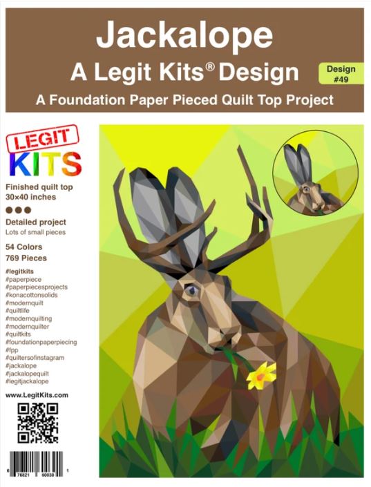 Legit Kits Jackalope Pattern | Special Order