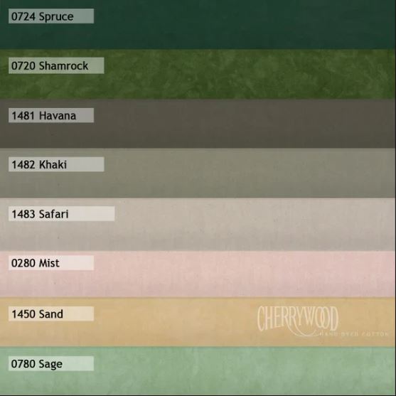 Cherrywood Challenge 2027 Fabric Bundle - Honouring Dr. Jane Goodall - 8 Piece Fat Quarter Bundle (Official Challenge Collection)